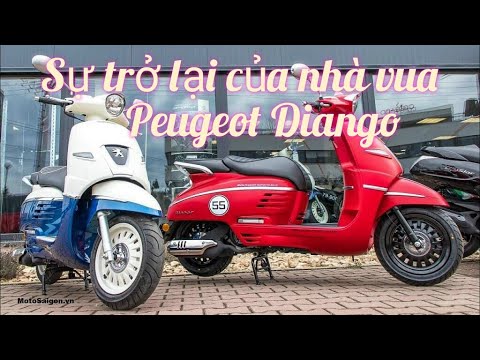Video Xe máy Peugeot sự trở lại của nhà vua PG Diango giá... - youtube