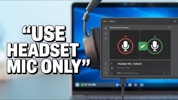 Hoe u de microfoon van uw webcam uitschakelt en de microfoon van uw headset aan laat (complete ha...