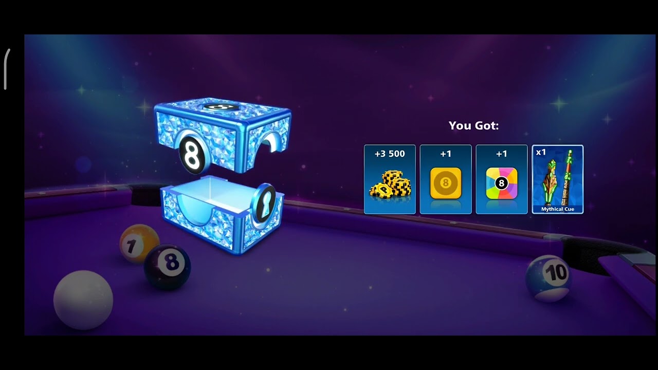 8 ball pool 80 legendary box opening. see what I got .