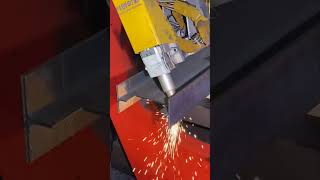 Laser H-beam cutting machine H-beam Z-shaped cutting#Laser steel cutting machine#Steel structure
