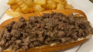 Quick Easy Dinner |Cheeseburger Subs|School Cafeteria Recipe #quickmeals #easyrecipe