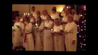 The Scandinavian Singers, Brisbane, Queensland, Australia, Sankta Lucia, Part 1