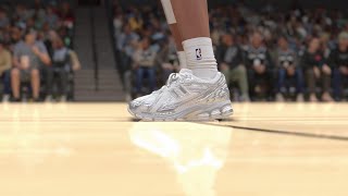 NBA 2K25 Next Gen Shoe Creator - Asics Gel-1130 “White Pure Silver”