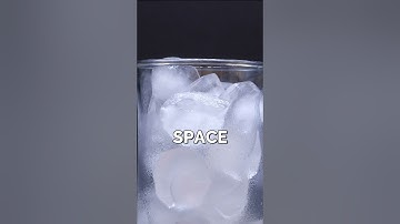Why does Ice float on Water ? #shorts #shortsfeed  #didyouknow #didyouknowfacts