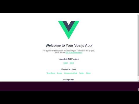 Installing, set up Vue 3 CLI and Creating a New project