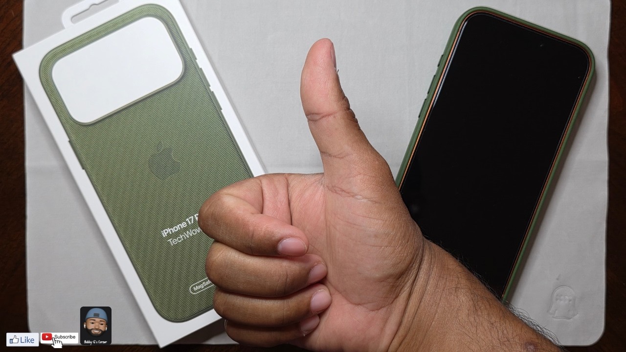 My Honest Thoughts -Apple’s Tech Woven Case on iPhone 17 Pro Max — Worth It?