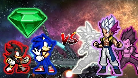 Sonic V2 OP & Shadow OP vs Gogeta UEI OP in JumpForceMugen