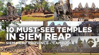 10 MOST-POPULAR Temples in Siem Reap, Cambodia
