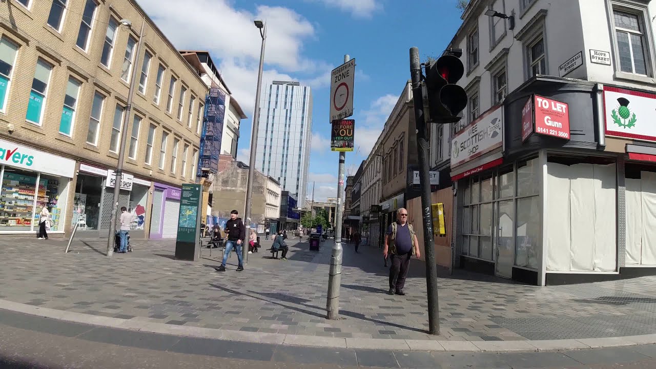 Glasgow City Centre YouTube