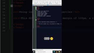 USING INDIVIDUAL MARGIN PROPERTIES #coding #bussinessmotivation #usinghtml #websitecreator #python