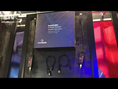 InfoComm 2018: Inneos Shows InvisiCable In-Room Kit With Optical Adapter, Invisible Cabling Solution