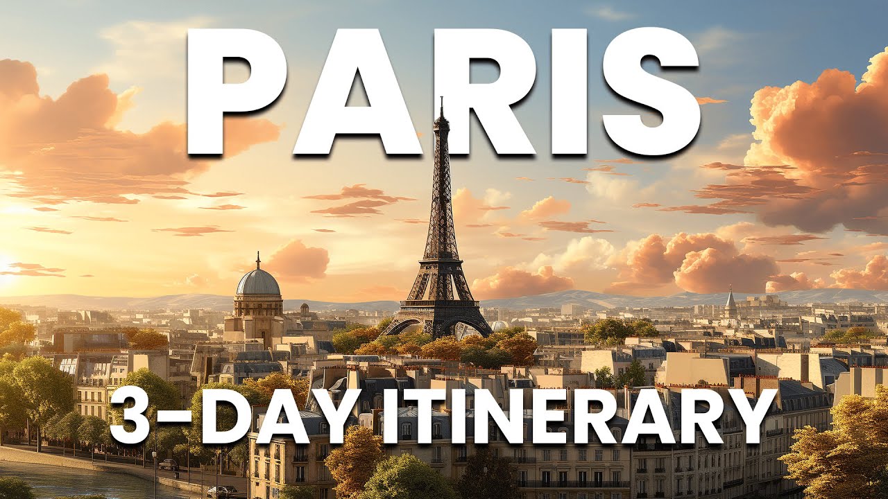 How To Spend 3 Days In Paris | Itinerary 4K