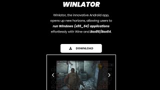 How to download winlator apk + obb file  version v1.1. screenshot 3