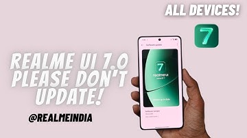 REALME UI 7.0 PLEASE DON