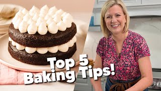 Anna’s Top 5 Baking Tips, LIVE!