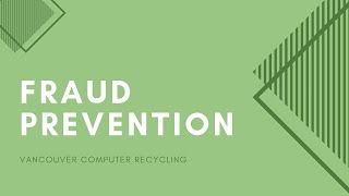 Details Vancouver Computer Recycling: Fraud Prevention with North Vancouver RCMP Guide