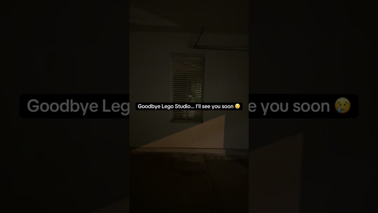 The Lego studio is packed up… check newest video for more information