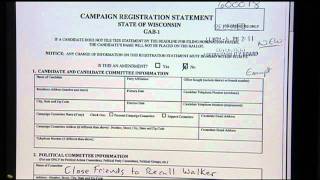 Recall Effort Against Walker Launched