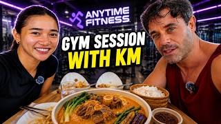 American REUNITES With a Filipina Friend for a Gym Session & a Post-Workout Meal! screenshot 5