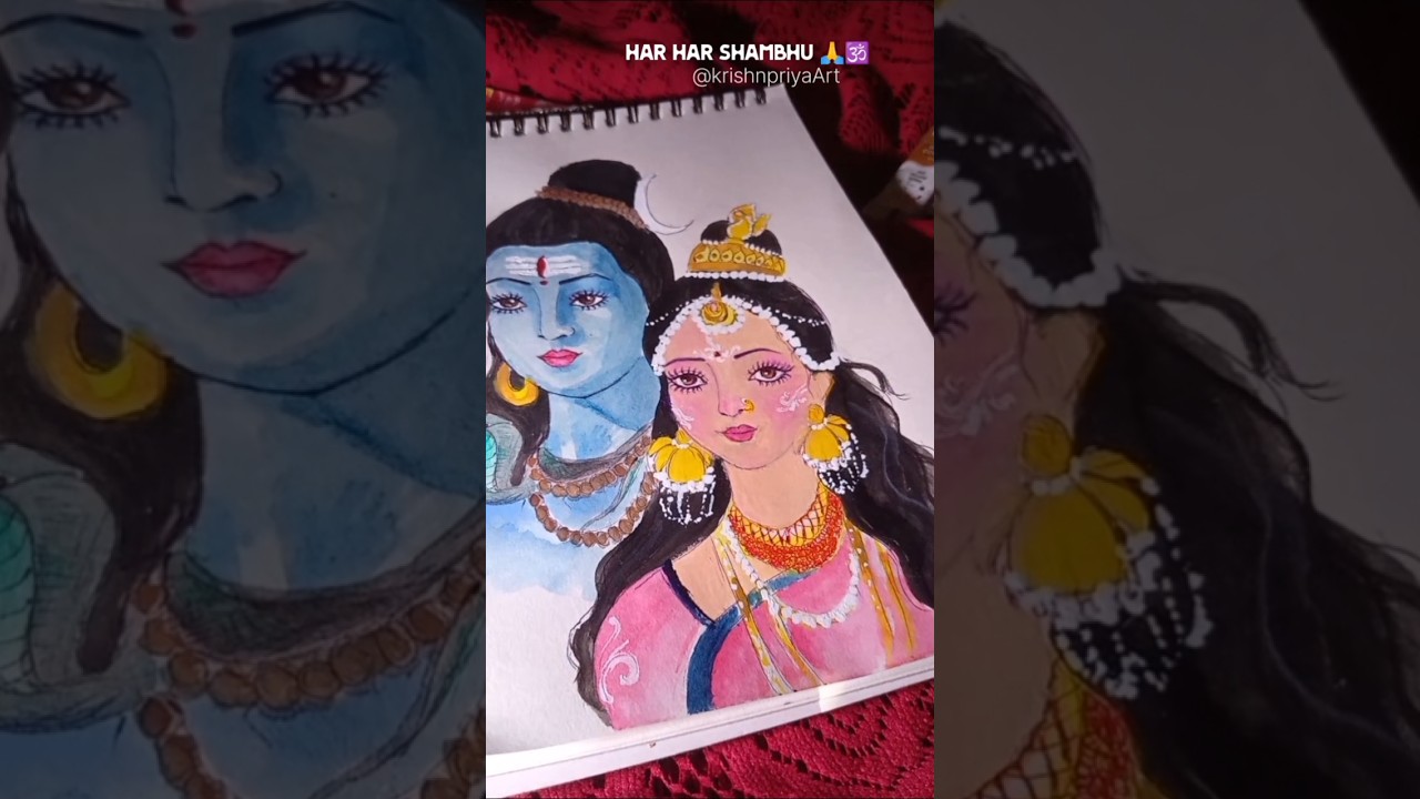 water colour drawing🎨🥲|part -2