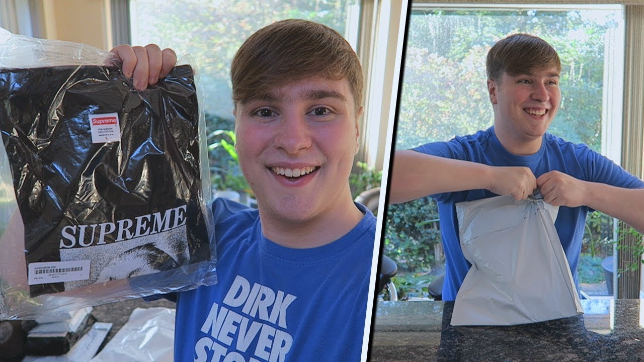 Supreme FW18 Week 5 - Fall Tee Unboxing