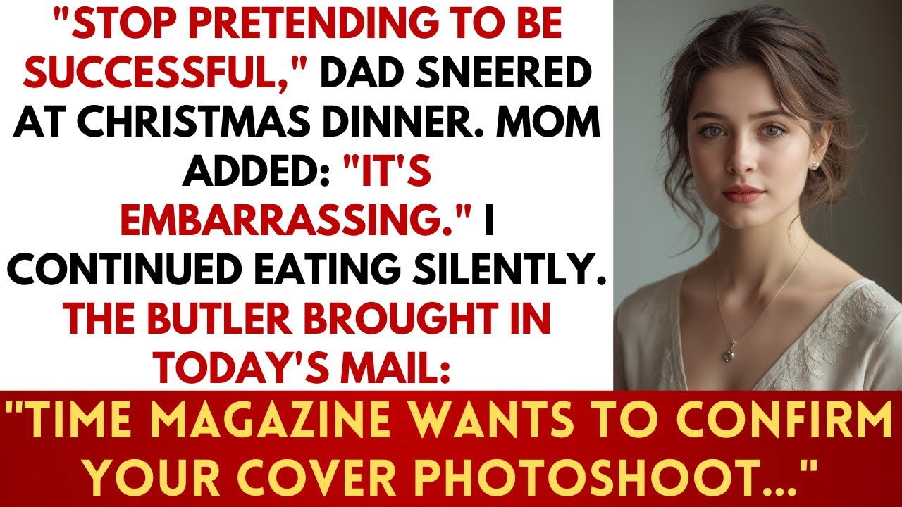 Семья сказала: «Перестань притворяться успешной», — а затем журнал TIME назвал меня Человеком года.