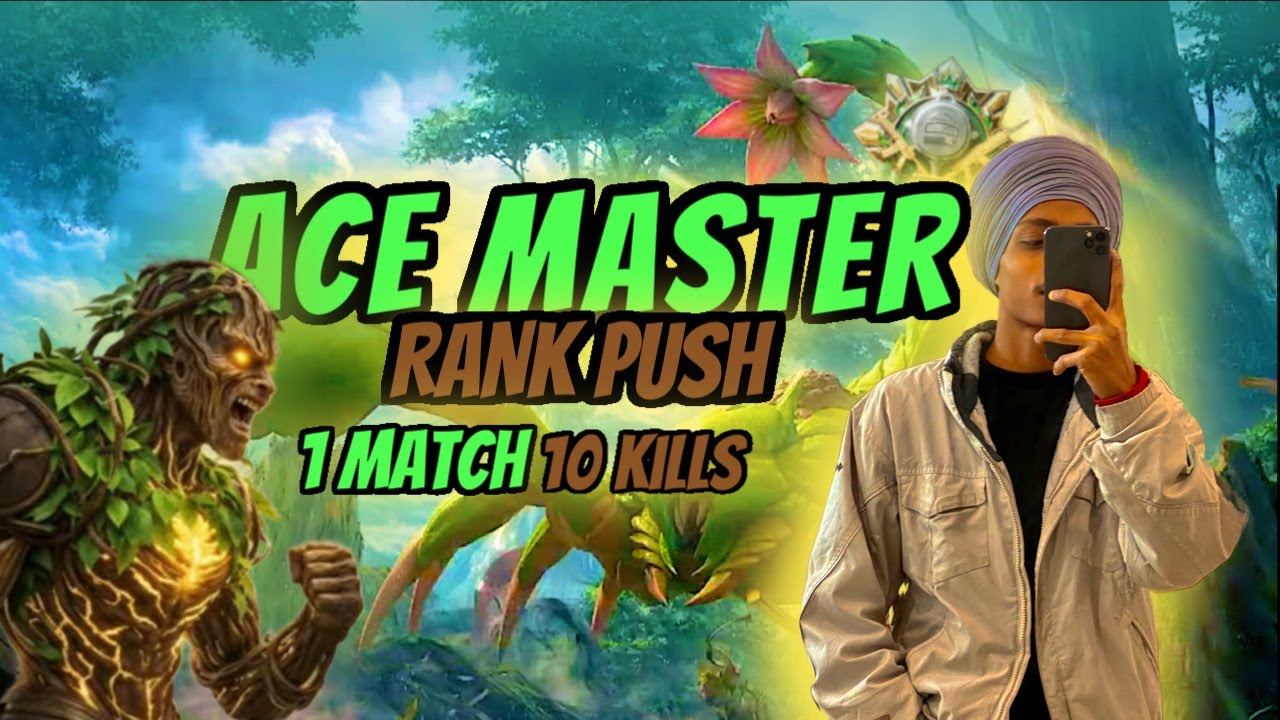 ACE RANK PUSH! 🚀 | 1 MATCH 10 KILLS CHALLENGE | BGMI LIVE 60Fps