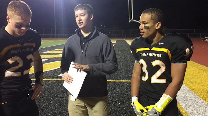 Quinton Hill and Zane Zandier of Thomas Jefferson ...