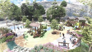 Arroyo Verde Park, Ventura - Inclusive Playground Concept Animation