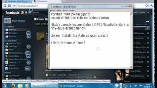 Como Instalar tema para facebook screenshot 3