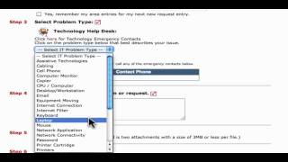IT Work Order Request Tutorial