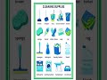 Cleaning supplies English|| Better❤PRO WORD ||#dearsir #ieltsvocabularyenglish #english#viral