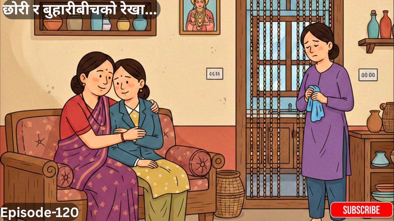 छोरी र बुहारीबीचको रेखा... Episode-120 #sasubuhari #folktales #folkstories #storytime