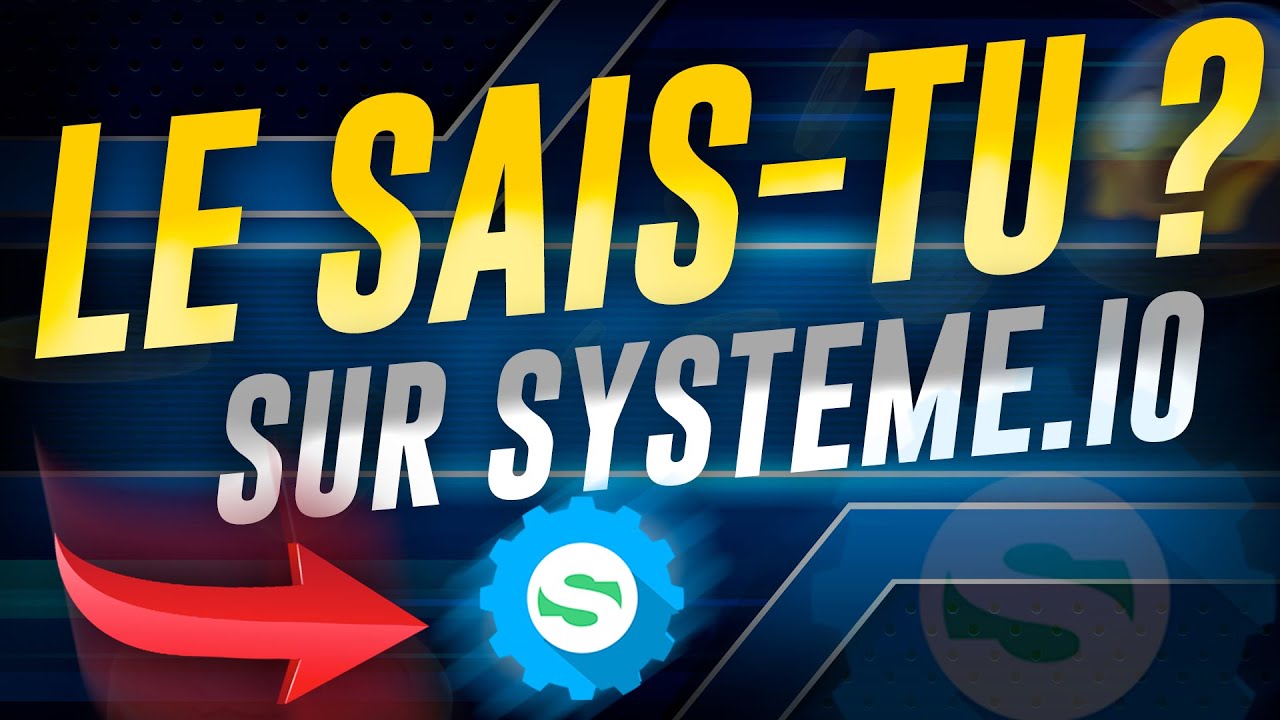 ARNAQUE SYSTEME.IO 😱