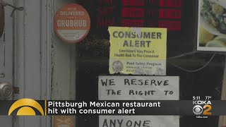 Pittsburgh Mexican restaurant hit with consumer alert