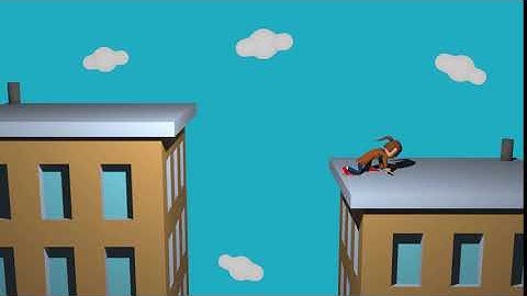 Running Jump Animation Test 4