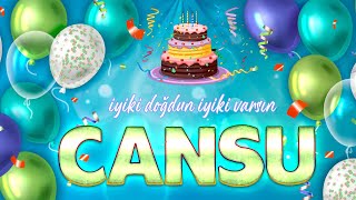 İyi ki Doğdun CANSU - İsmine Özel Doğum Günü Şarkısı ( 2022 Yeni )