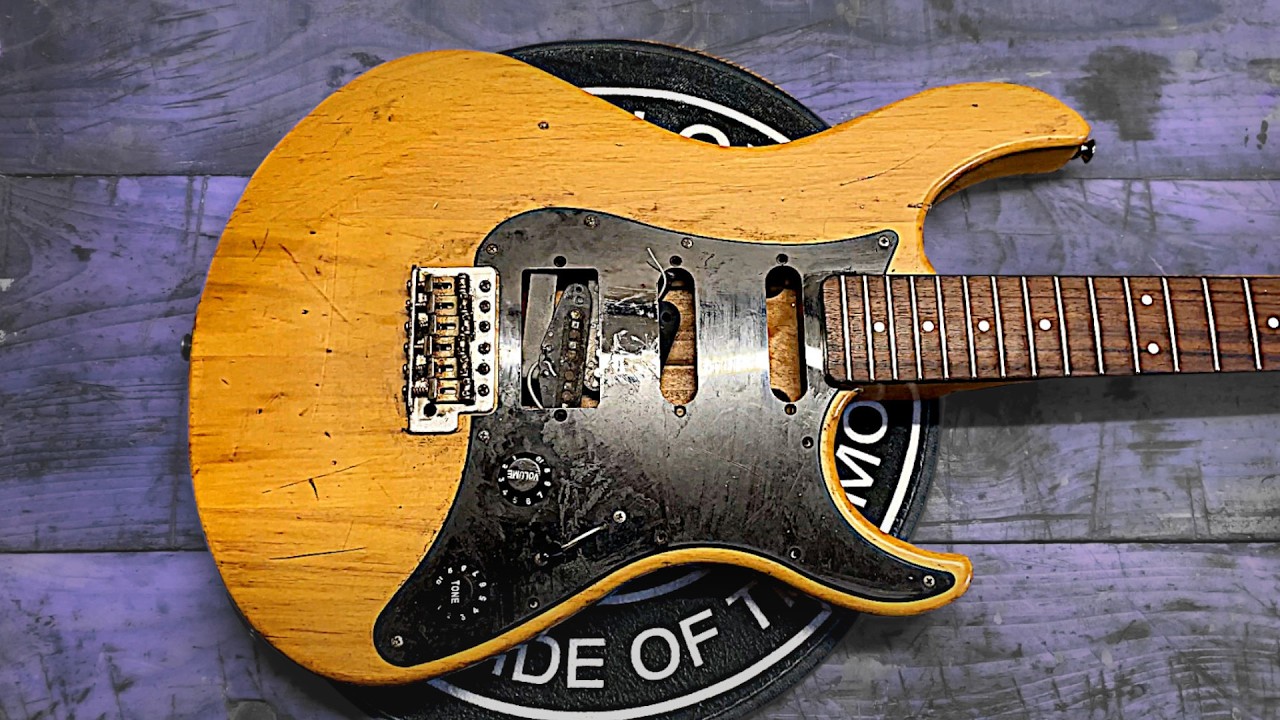 90s Yamaha Pacifica Restoration & Refinish | No Talking (4K)