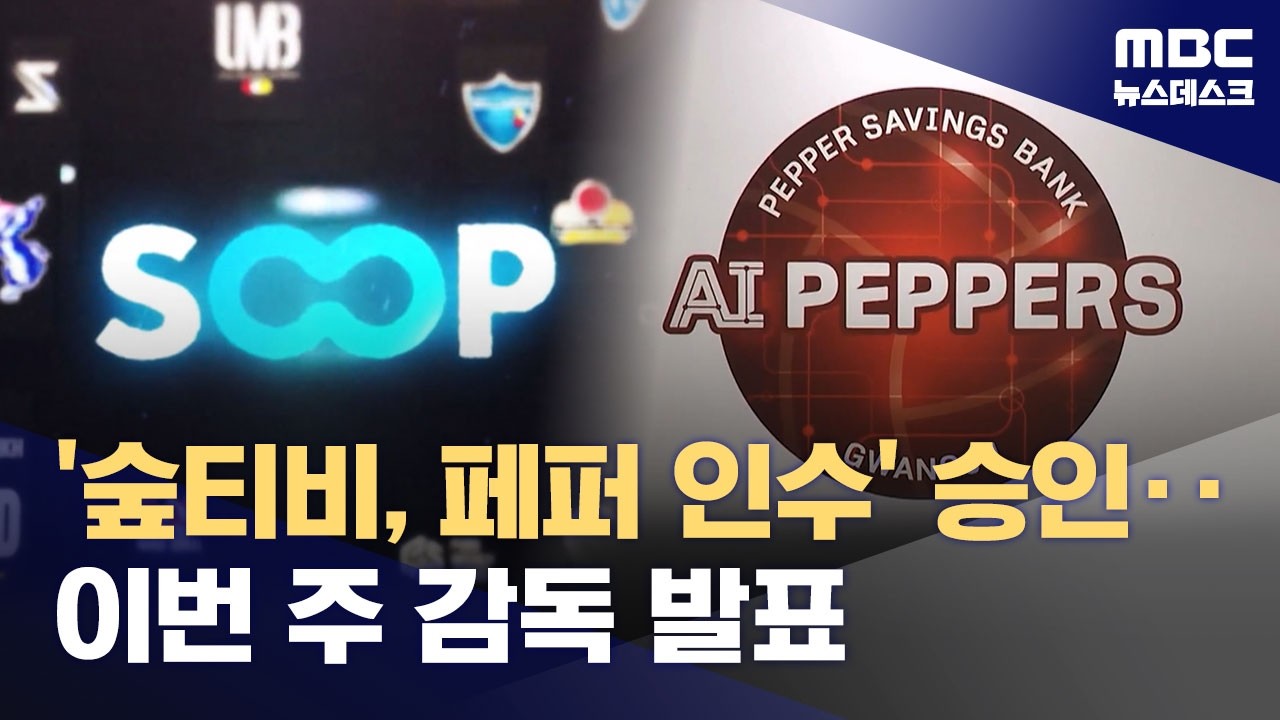 페퍼 인수한 SOOPTV, 여자배구 7구단 체제 유지 (2026.06.02/뉴스데스크/MBC)