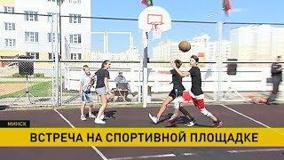 Капитан сборной Беларуси по баскетболу Александр Кудрявцев встретился со школьниками видео Сила воли и спорт - баскетбол спортсменов-колясочников в Беларуси
