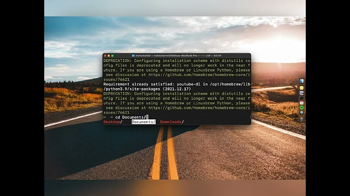 how to download youtube videos from terminal?