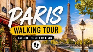PARIS WALKING TOUR — France Day and Night Tour [4K/60fps]