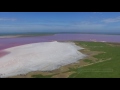 Розовое озеро - волшебный по красоте вид