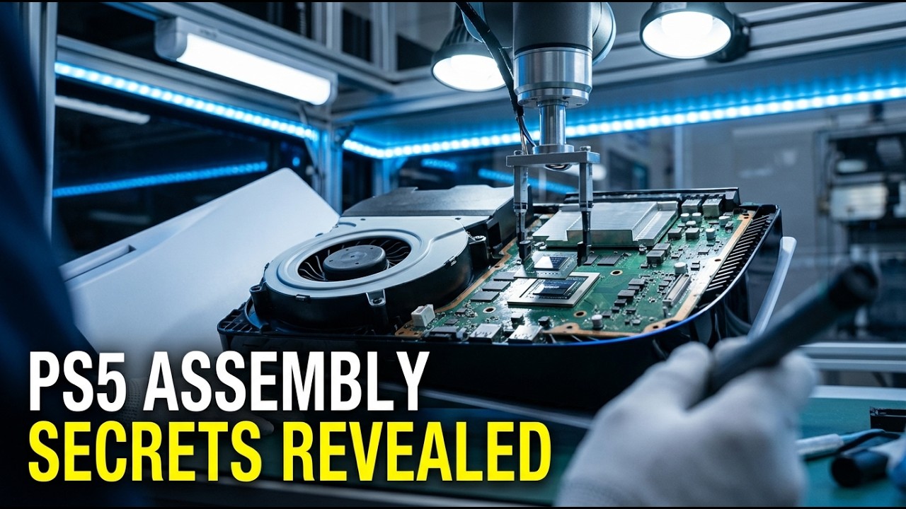PS5 Manufacturing Process | Full Assembly Line Explained - YouTube
