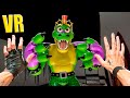 VR Аниматроники пугают охранника в Бонелаб FNAF COOP Bonelab Гига Монти защищает меня