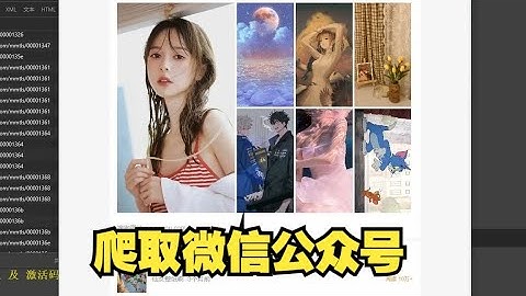 Python一键爬取微信公众号中的数据