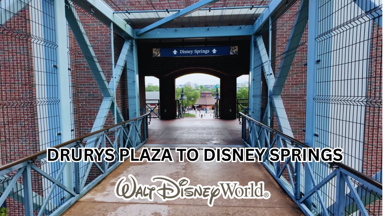 Drury's Plaza Hotel to Disney Springs - Full Walking Tour