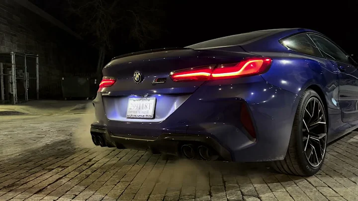 BMW M8 Competition Exhaust Sound Stock
