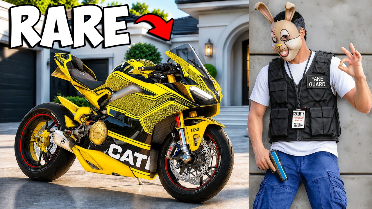 I Became a Fake Guard to Steal Rare Big Bikes sa GTA 5