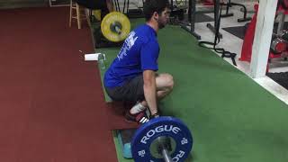 Snatch-Grip Podium Deadlift